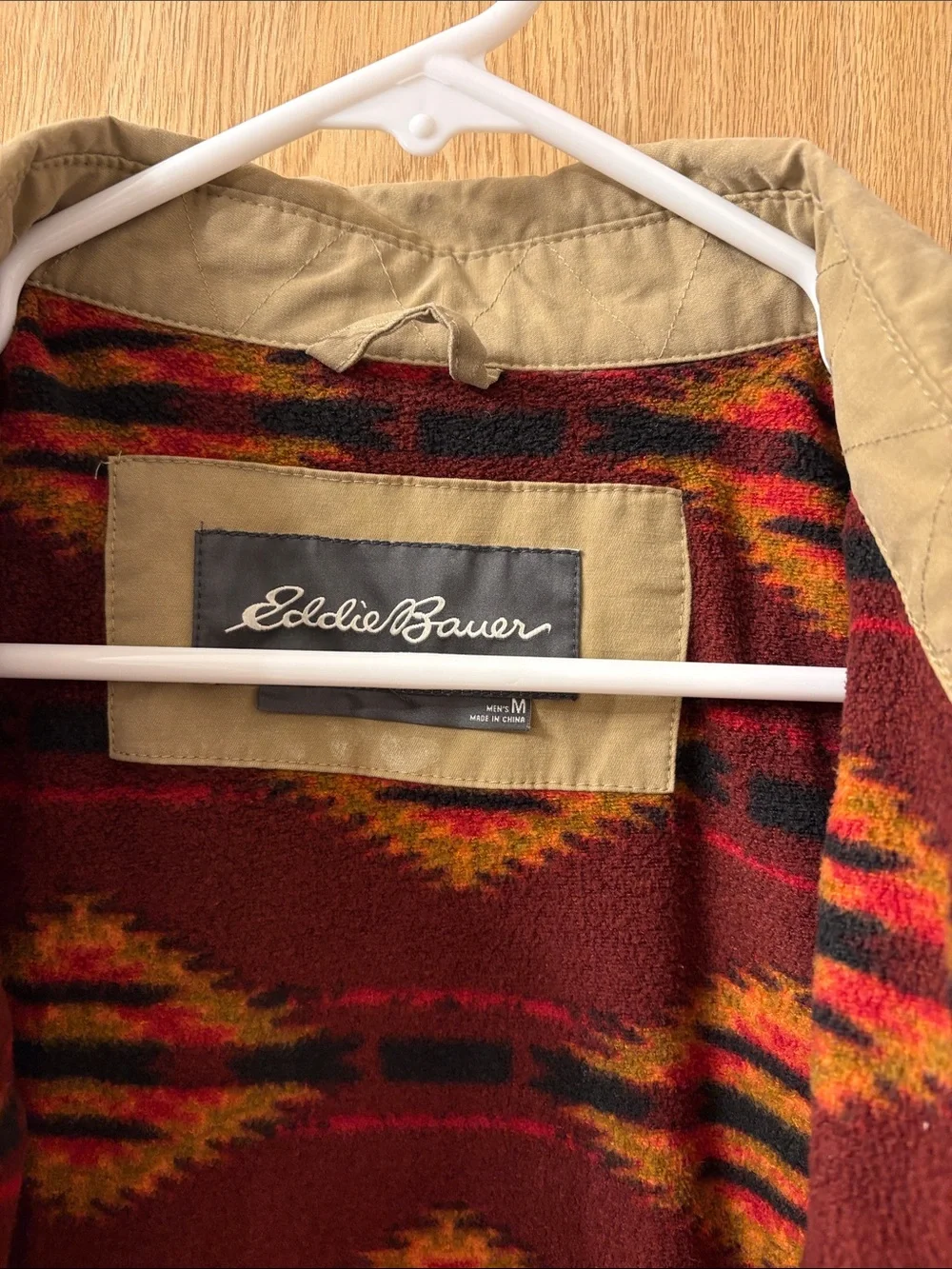 Eddie Bauer Tan Utility Jacket